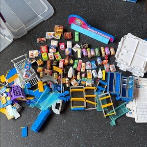 Colorful Mini Mart Playset with Accessories